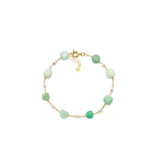 Pulsera cuarzo verde