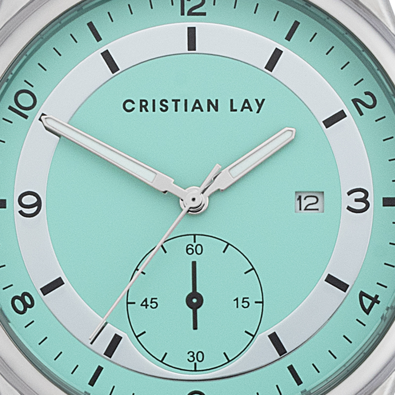 Reloj esfera verde